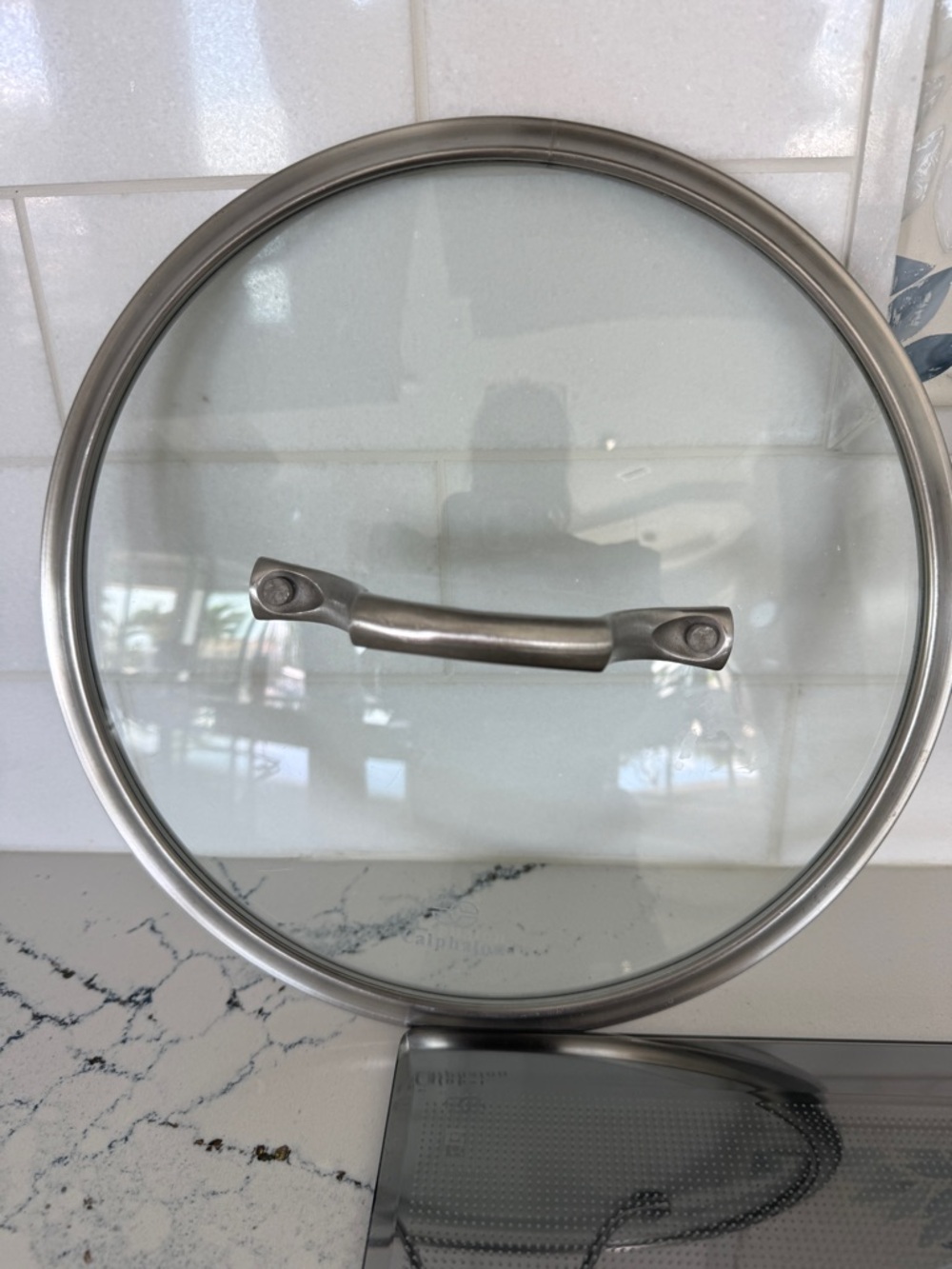 Calphalon tempered Glass Lid for pots and pans 10 in